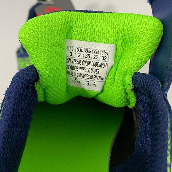 Skechers Go Run Sneakers - Youth Boys Size US 3 - Picture 5 of 6